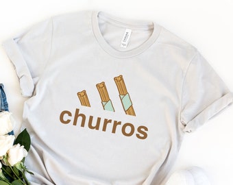 Churros Shirt, Disney Vacation, Disney Snacks Shirts, Disney Food T-shirts, Disney World Shirts, Disneyland Vacation Tee, Funny Dad Shirt