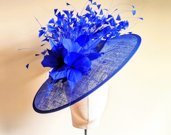 Statement Wedding Hat - All Colours Available Hats - Race Day Saucer - Mother Of The Bride/ Groom Hats - Ascot Hats - Bespoke Hats