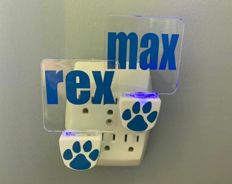 Personalized night light