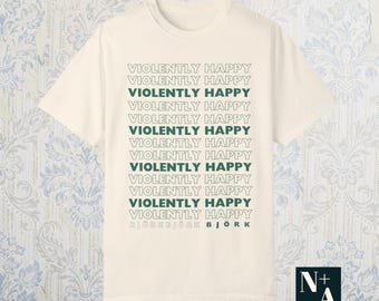 Björk Shirt Y2K Aesthetic Tee Vintage 90s Comfort Colors T-Shirt Indie Music Retro Graphic Gift for Her or Him Soft Grunge Streetwear