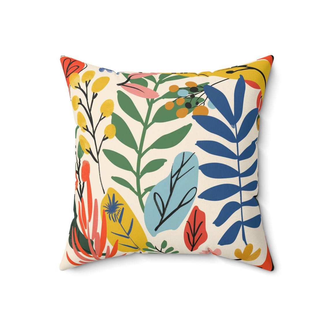 Dopamine Decor Botanical Pillow: Cute Flower Decorative Accent - Etsy