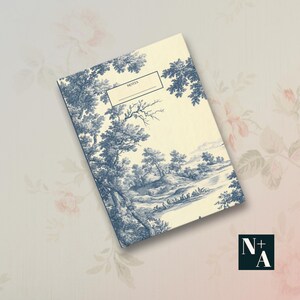 Vintage Notebook Gift for Her Elegant Travelers Notebook Aesthetic Journal for Writing Mothers Day or Birthday Gift