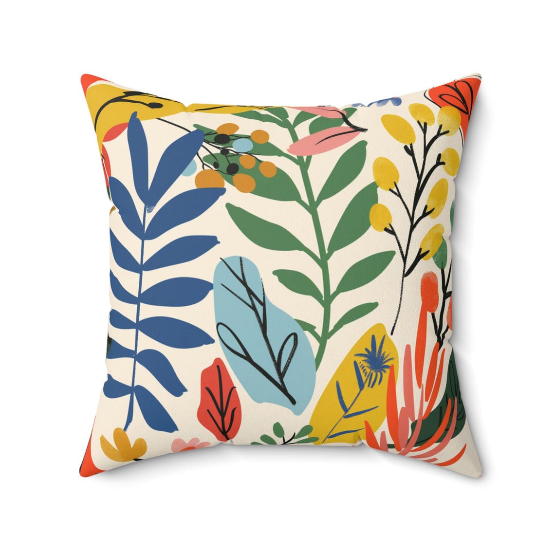 Dopamine Decor Botanical Pillow: Cute Flower Decorative Accent - Etsy