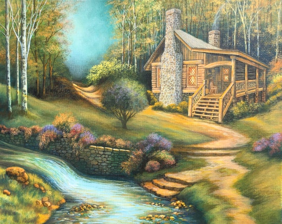 Cabin In The Woods Etsy
