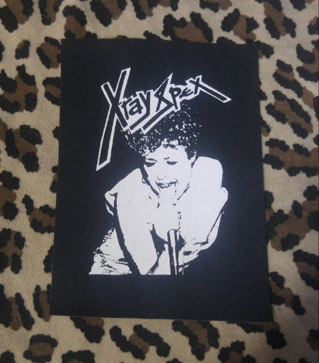 X Ray Spex punk patch