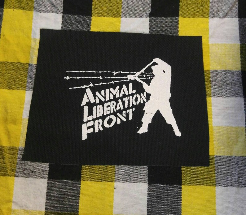 Animal Liberation Front patch Vegan Animal Rights ALF | Etsy