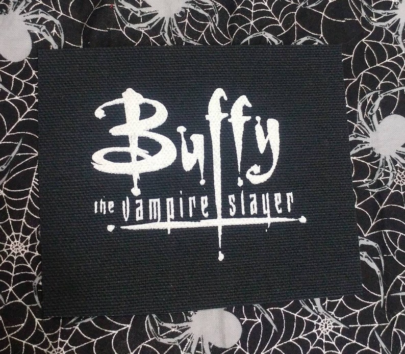 Buffy the Vampire slayer horror clothe patch