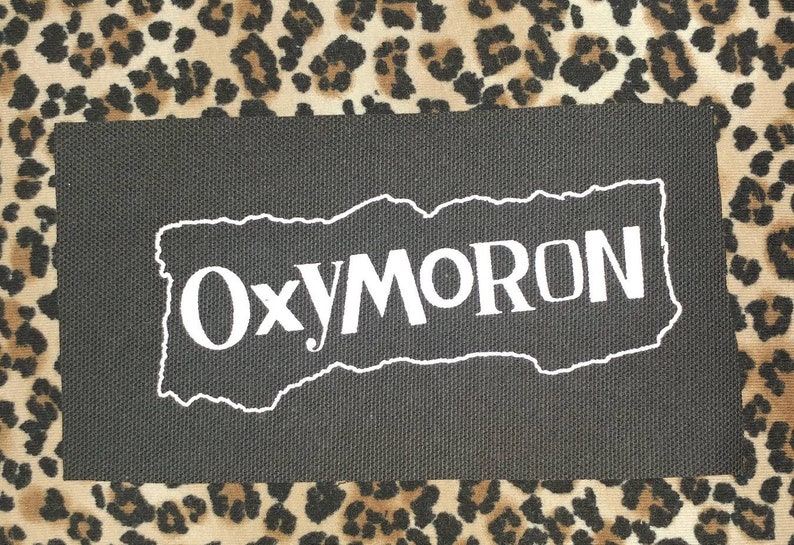 Oxymoron punk patch