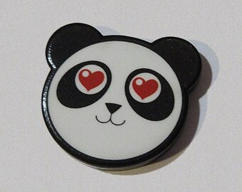 Love Panda Acrylic Charm