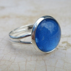 Magic Ring for Cosplay and LARP - Blue and Silver
