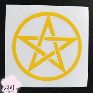 Vinyl Decal - Pentacle