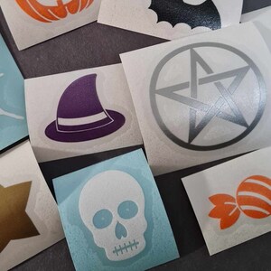 Vinyl Decals - Halloween Sticker Pack - 13 designs!