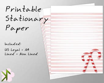 Printable Stationery Paper - Winter 0010