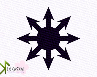 Plotter/Die-Cutter PNG Clipart - Chaos Star