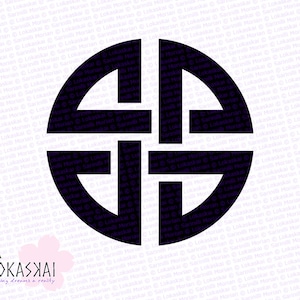 Plotter/Die-Cutter PNG Clipart - Shield Knot