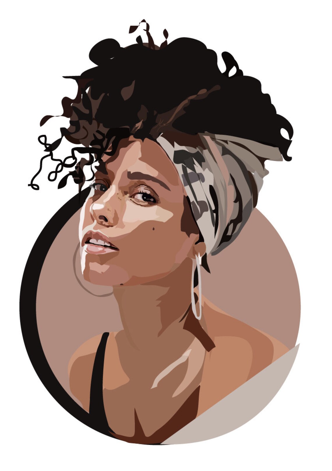 Alicia Keys Art Print Music Print Rnb - Etsy