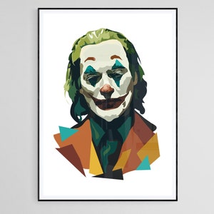 Joaquin Phoenix - Joker - Art Print - Film
