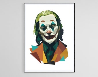 Joaquin Phoenix - Joker - Art Print - Film