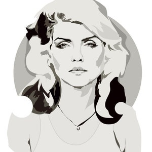 Debbie Harry Art Print - Blondie - popmuziek - 4 maten