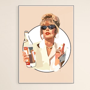 Patsy Stone - Joanna Lumley - Ab Fab - Art Print - TV