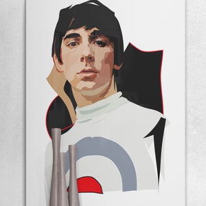 Keith Moon / Art Print / The Who / Mod