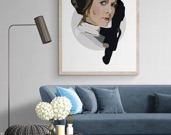 Princess Leia - Carrie Fisher - Art Print