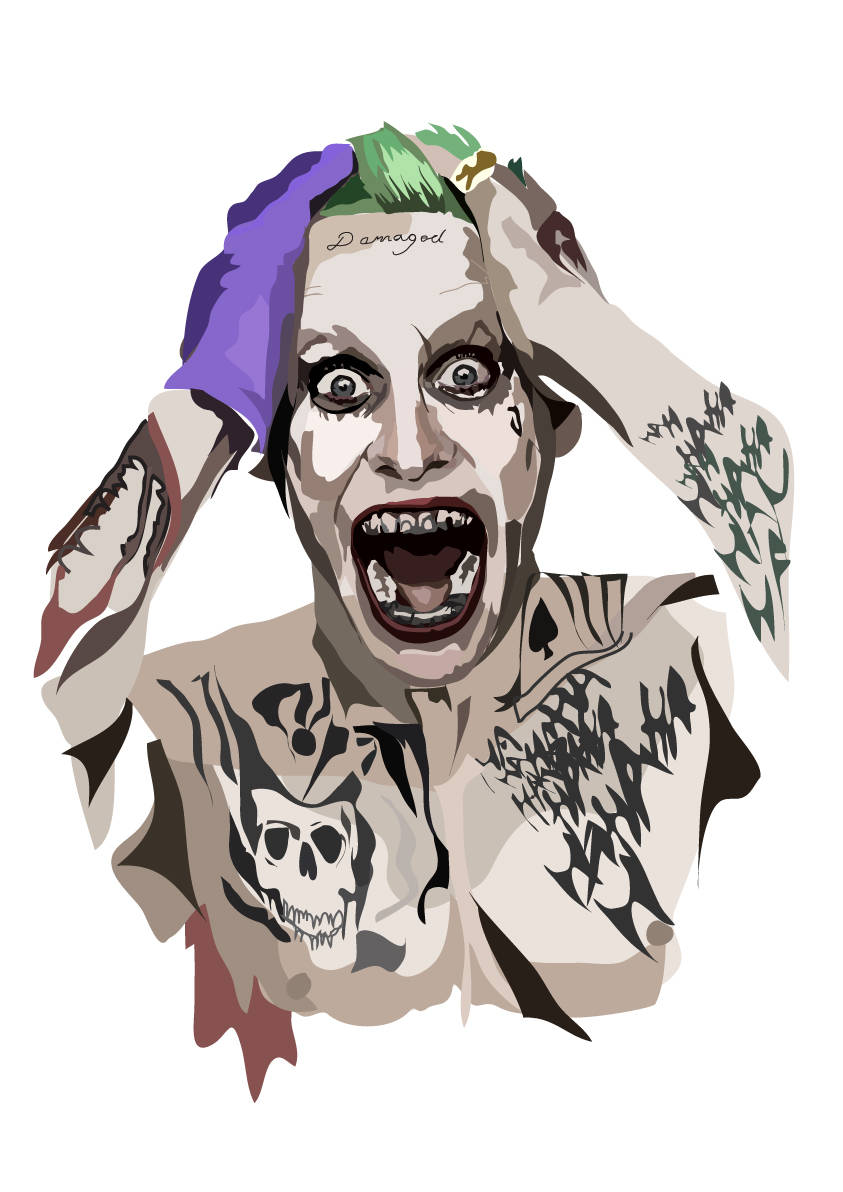 Joker - Suicide Squad - Jared Leto by ValentineZalezak on DeviantArt