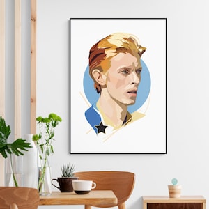 David Bowie - Starman - Art Print