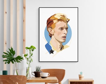 David Bowie - Starman - Art Print