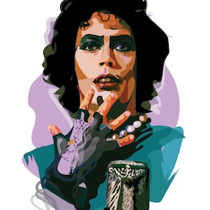 The Rocky Horror Picture Show - Art Print - Cult Cinema - Tim Curry - Dr Frank N. Furter