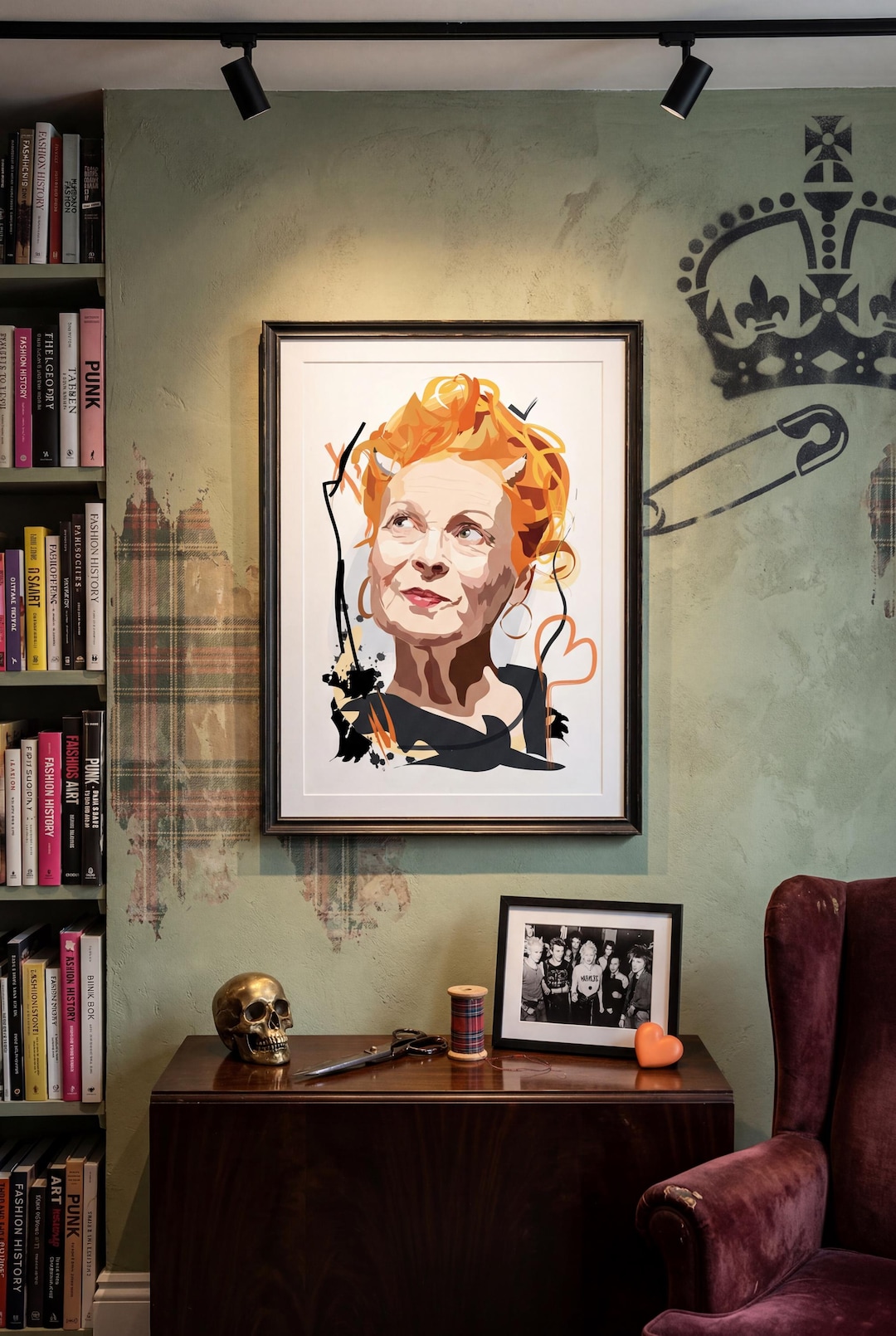 Vivienne Westwood - Art Print - Fashion Print - Icon - Punk - Etsy