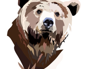 Bear Art Print