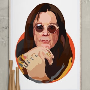 Ozzy Osbourne - Art Print - Metal