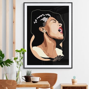Billie Holiday - Art Print