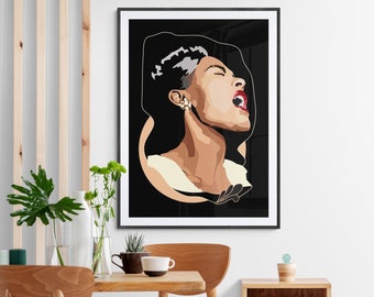 Billie Holiday - Art Print