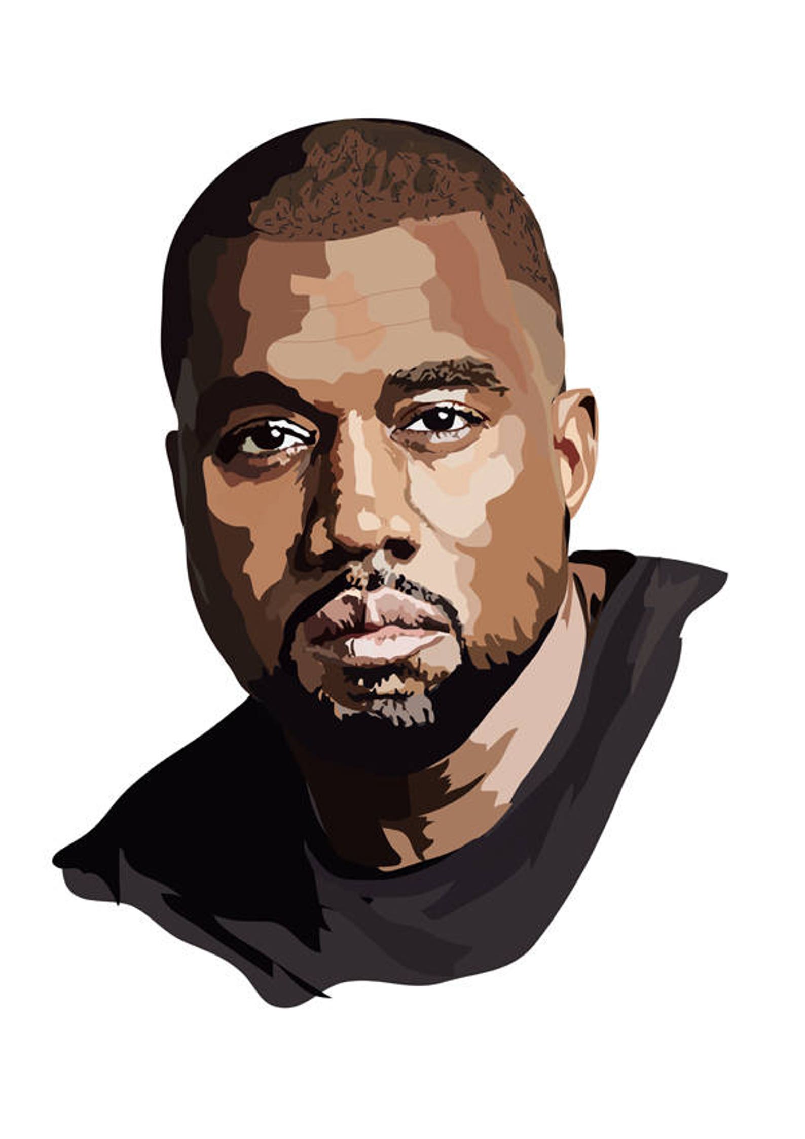 Kanye West Art Print Etsy