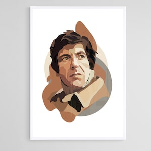 Leonard Cohen - Art Print