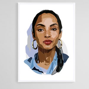 Sade - Art Print - Music Print