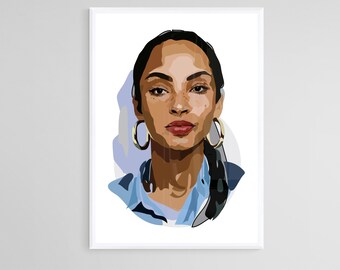 Sade - Art Print - Music Print