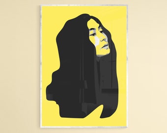 Yoko Ono - Art Print - Music Print - Pop Art