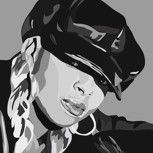 Mary J Blige 16x20inch Art Print