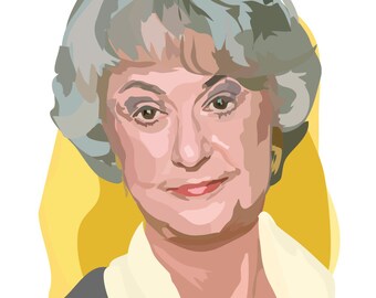 Bea Arthur - Art Print - Dorothy - Golden Girls