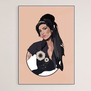 Amy Winehouse - Art Print