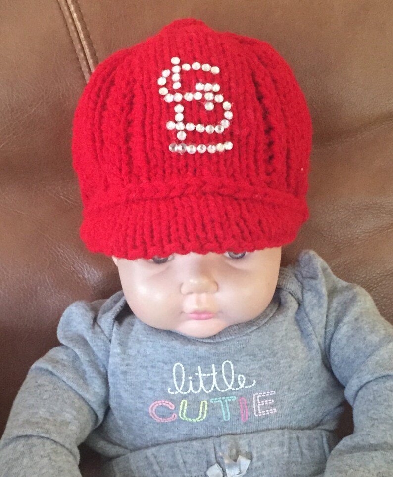 St. Louis Cardinals Baby Girl Baseball Cap for the Sports Fan Etsy