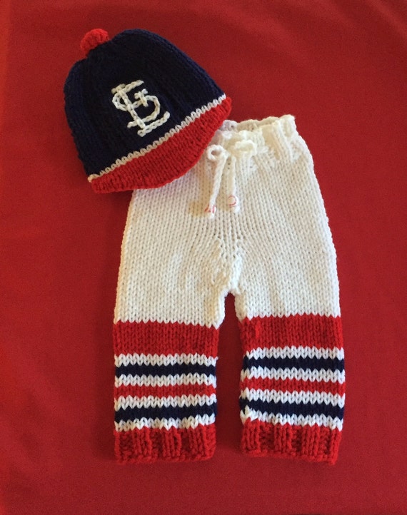 St. Louis Cardinals Baby Baseball Hat and Pants Set for the 