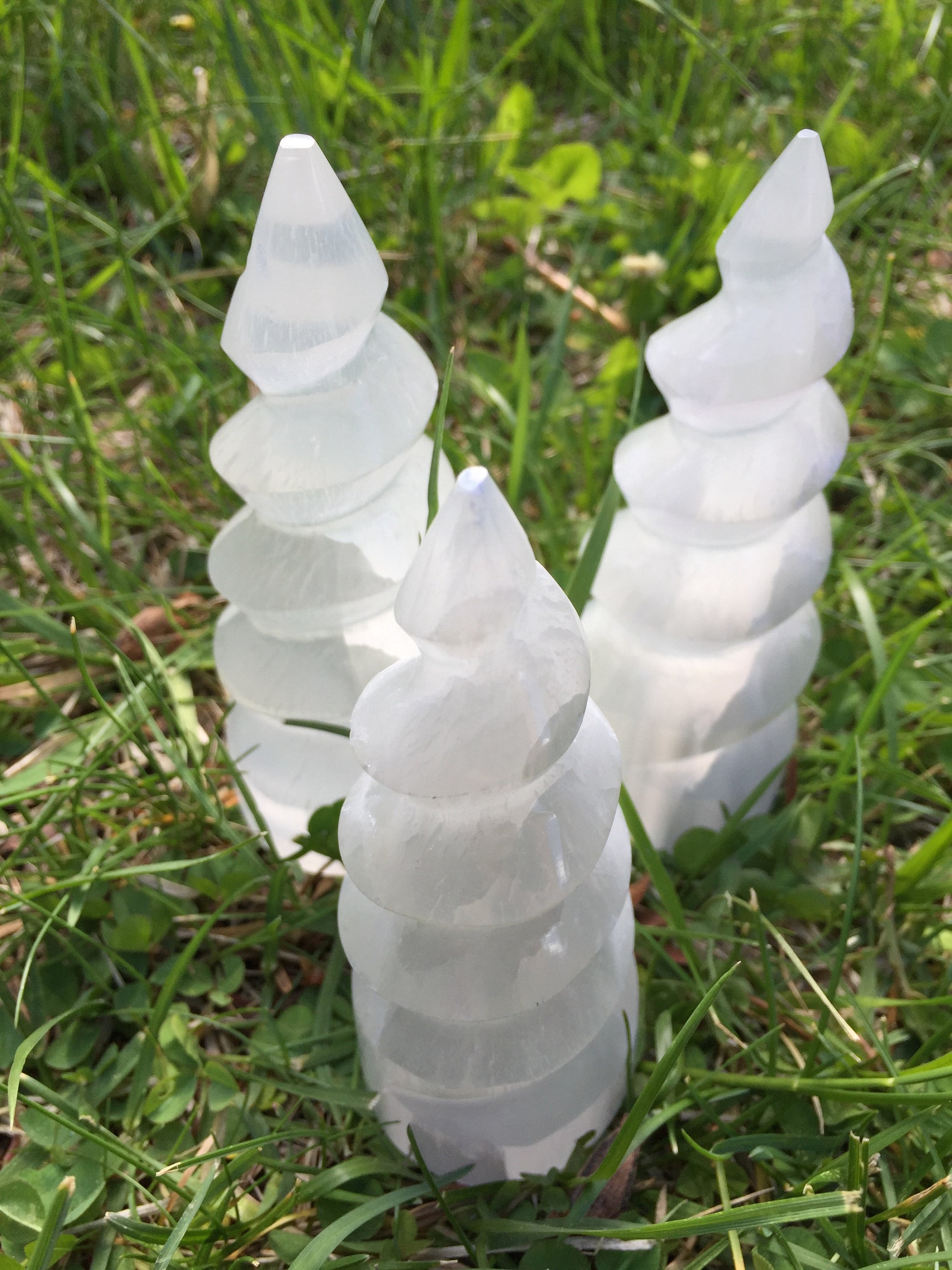 Natürliche Selenit Stäbe - Rohkristalle Für Dekoration & Energiearbeit