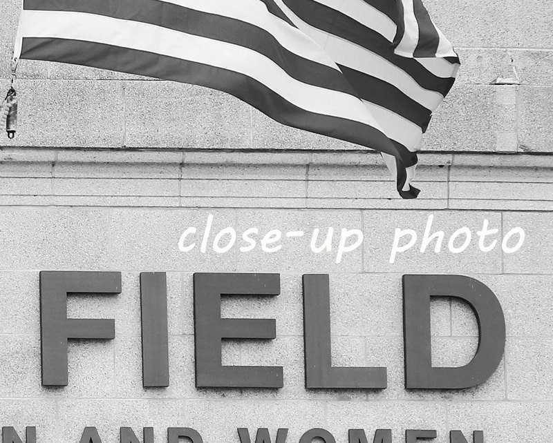 Chicago Bears Soldier Field print, Chicago art print, photography wall