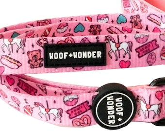 Pink Dog Leash, Carnival Dog Leash, strong dog leash, durable, dog lead, training leash, New Puppy Gift, Girl Puppy, new dog gift, cute