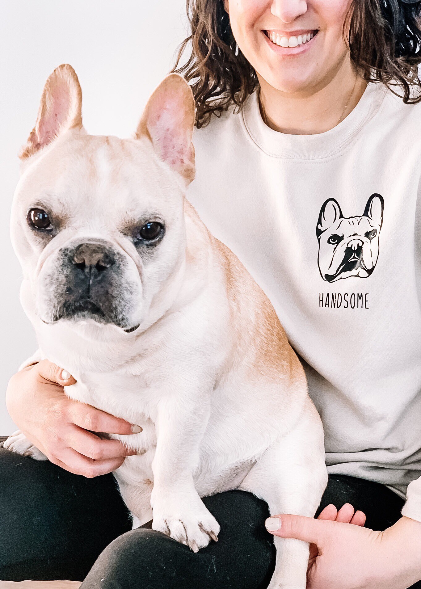 Custom Dog Sweatshirt Sweatshirt From Pet Photo Pet Portrait Etsy