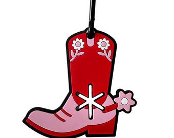Cowboy Boot Hands Free Used Poop Bag Holder, clip on waste bag carrier, dog walking poo clip, easy walking accessory, puppy walk, dog gift